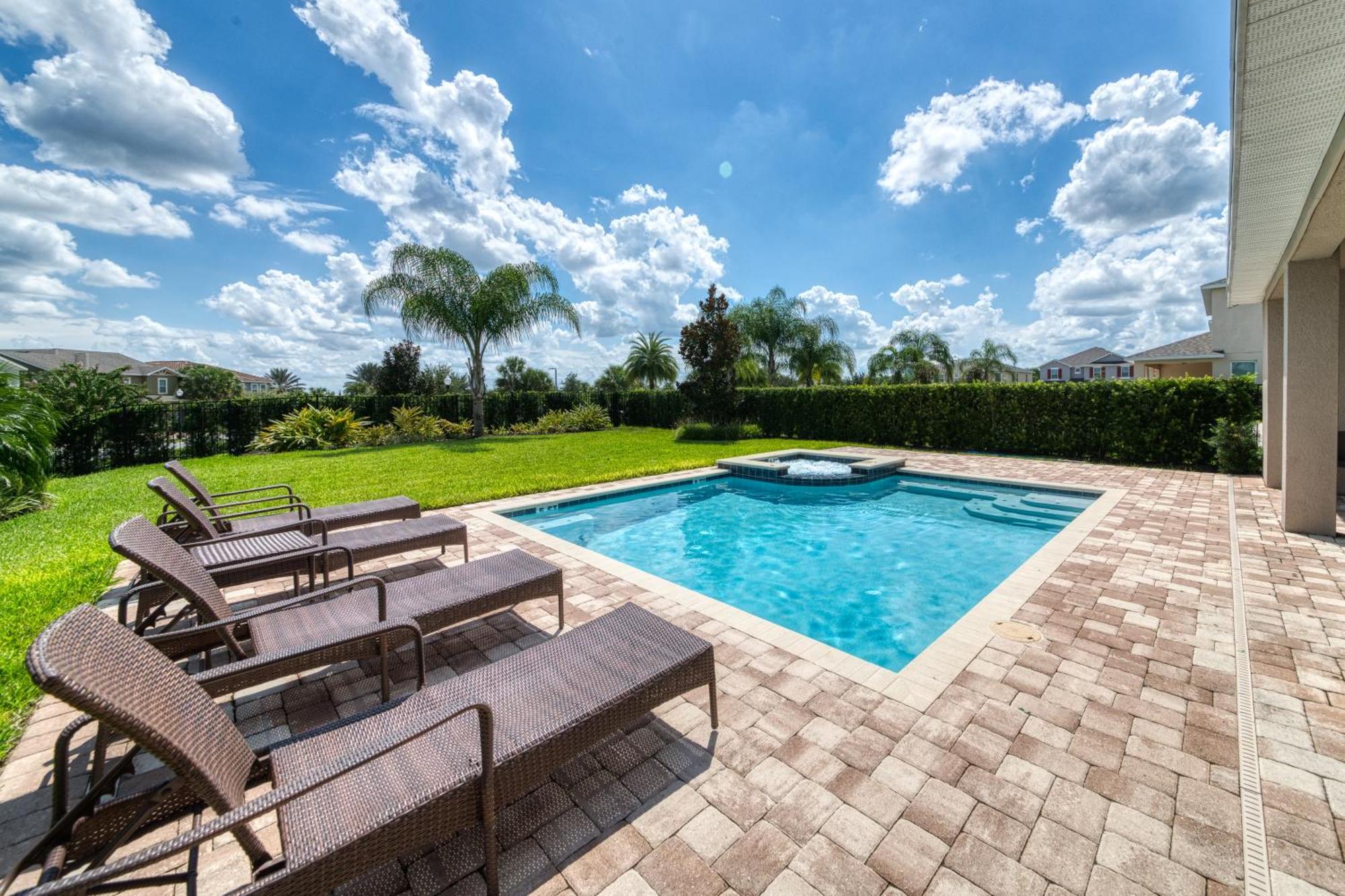 Exquisite Home With Media Room & Games Near Disney By Rentyl - 7600M Orlando Dış mekan fotoğraf